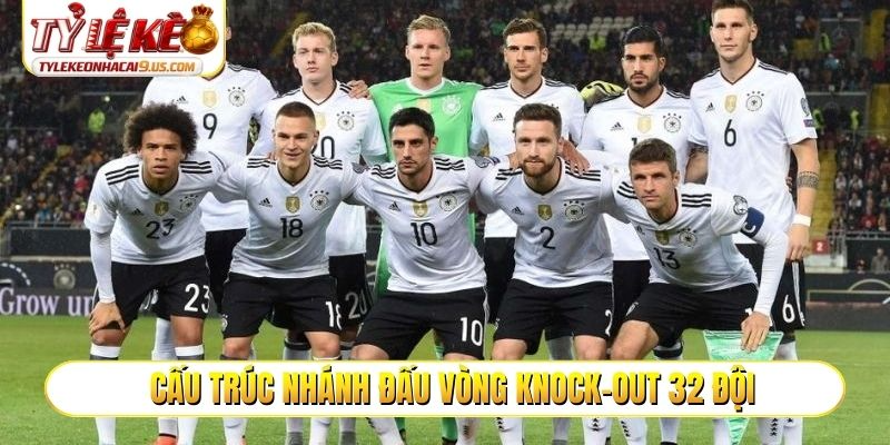 Cấu trúc nhánh đấu vòng knock-out 32 đội