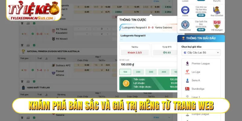 Khám phá bản sắc và giá trị riêng từ trang web